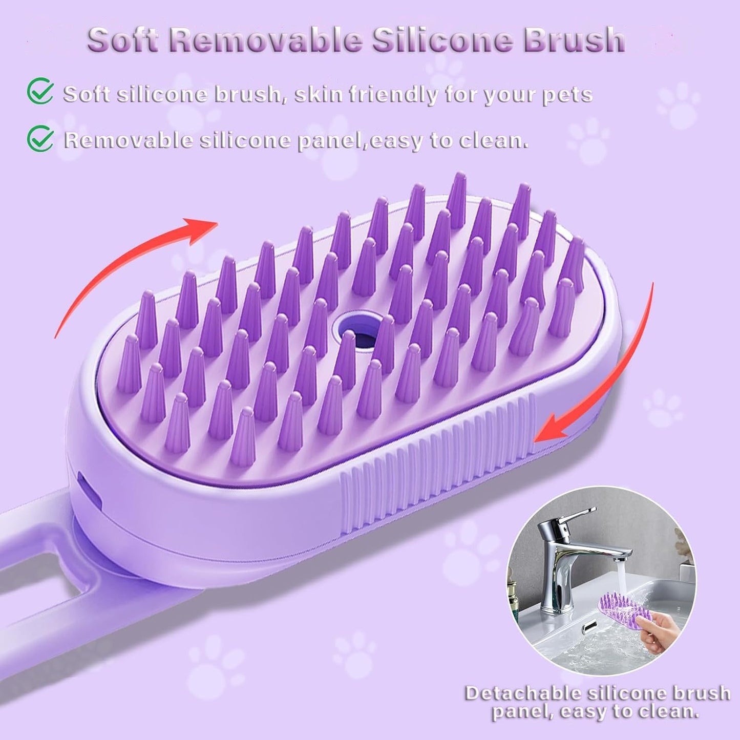 Pet Steam Brush
