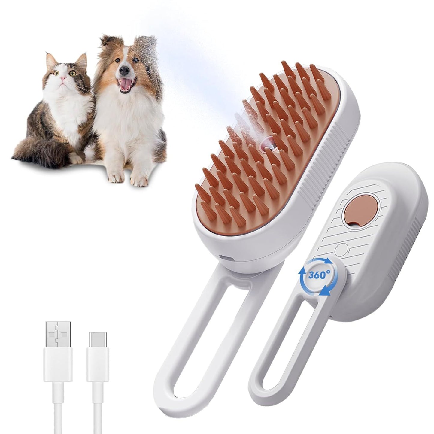 Pet Steam Brush