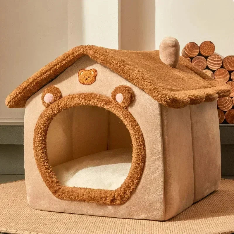 Folding houses for pets