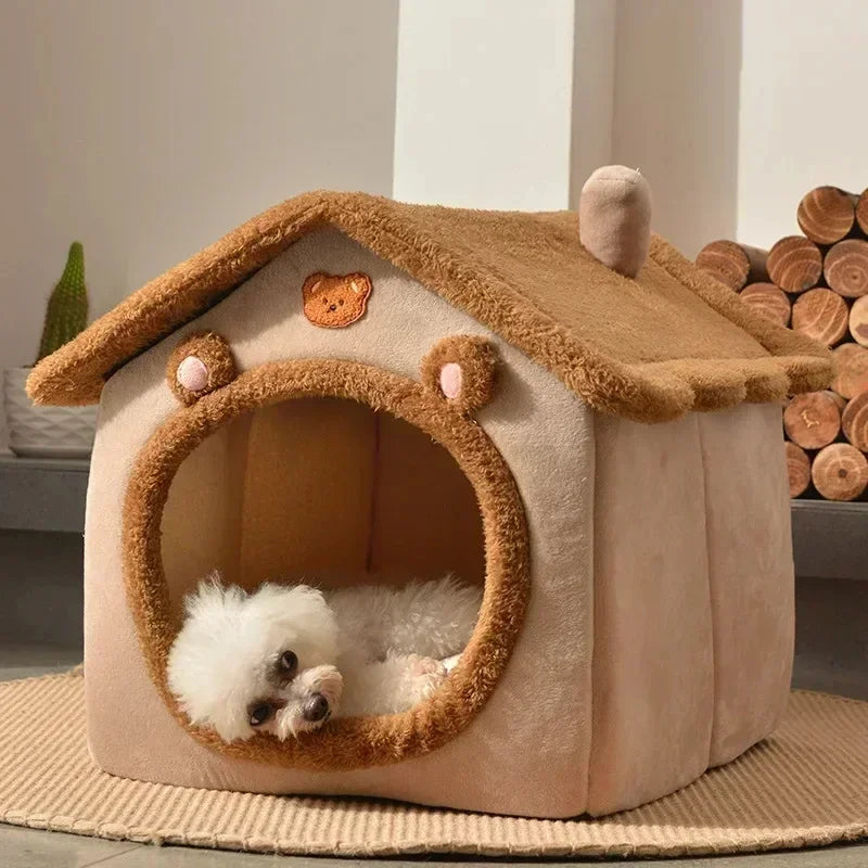 Folding houses for pets